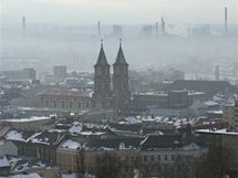 Smog v Ostrav. Ilustran foto