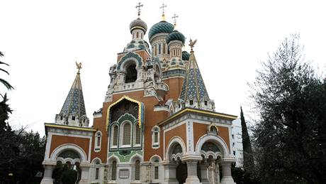 Pravoslavný kostel ve francouzském Nice