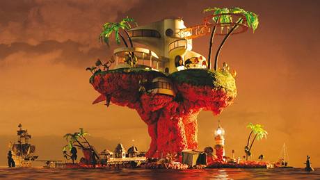 Obal alba Gorillaz: Plastic Beach