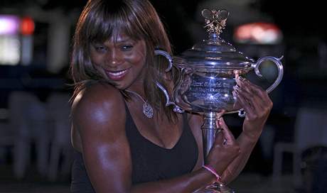 Serena Williamsov - vtzka Australian Open 2010