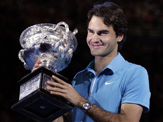 Zatím posledním ampionem úvodního grandslamu sezony byl Roger Federer