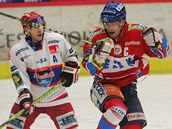 esk Budjovice - Pardubice: domc Frantiek Ptek (vlevo) a Petr Koukal