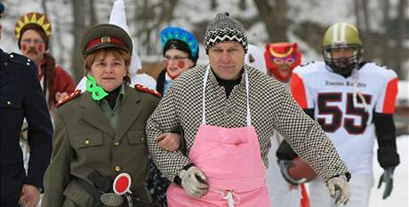 Brno si uije makar i pochovávání basy. Ilustraní foto