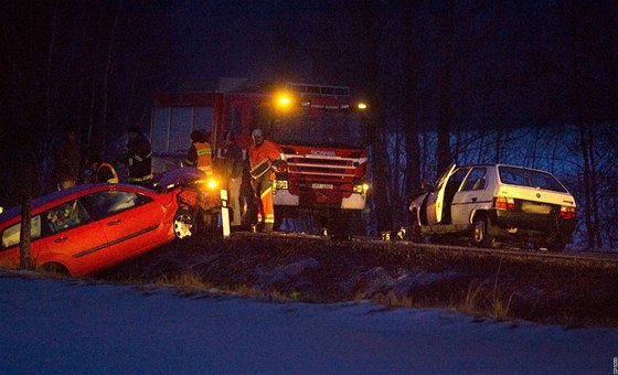 Nehoda na silnici I/20 z Plzn na eské Budjovice nedaleko Blovic