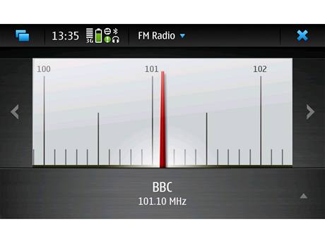 Aplikace pro Nokia N900 - FM Radio