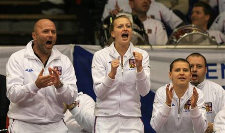 RADOST V ESKM TMU. Parakm drely palce i Petra Kvitov a Lucie afov.