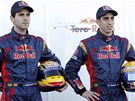 Tm Toro Rosso 2010: Jaime Alguersuari (vlevo) a Sbastien Buemi