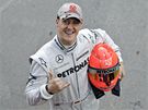 Michael Schumacher pi testech ve Valencii