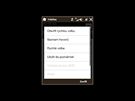 Screenshoty displeje HTC Touch2