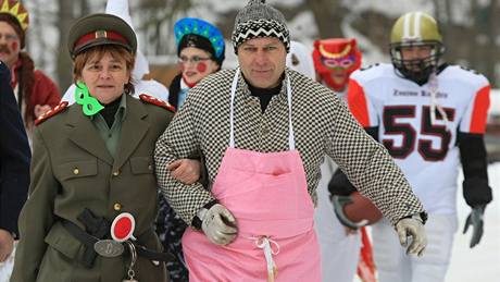 Masopustní rej u Vranovské pehrady