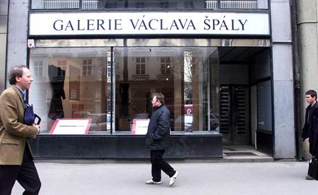 Praha, Nrodn 30 - Galerie Vclava ply v roce 2001