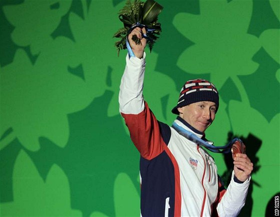 Luká Bauer po olympijském závod na 15 km volnou technikou, kde skonil tetí