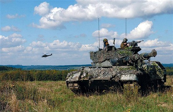 Tank Leopard belgické armády