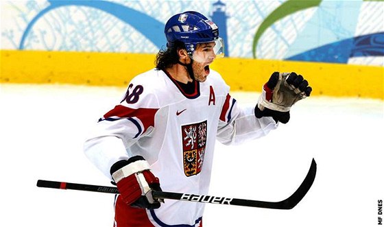 Jaromí Jágr budí respekt i u ruských hokejist.