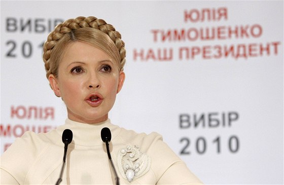 Ukrajinská premiérka Julia Tymoenková