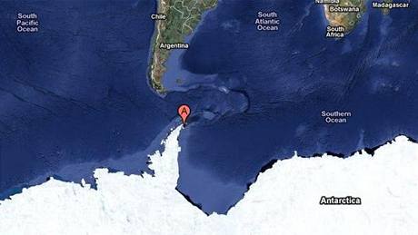ostrov Jamese Rosse, Antarktida