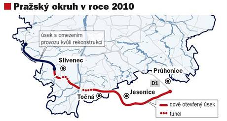 sek praskho okruhu, kde bude omezen provoz v roce 2010