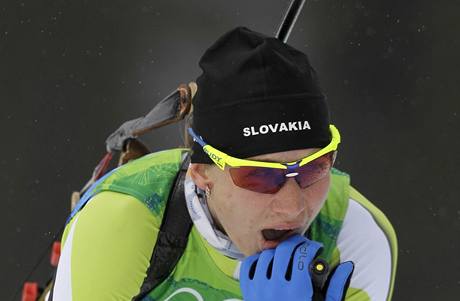 JSEM ZLAT? Slovensk biatlonistka Anastasia Kuzminov mon sama neveila tomu, e se stala olympijskou vtzkou.