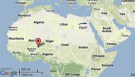 Mapa Nigeru