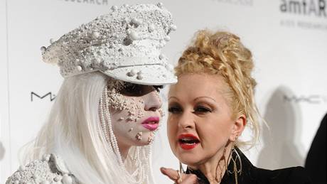 Lady GaGa a Cindy Lauper