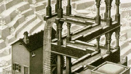M. C. Escher: Ruka se zrcadlovou koulí