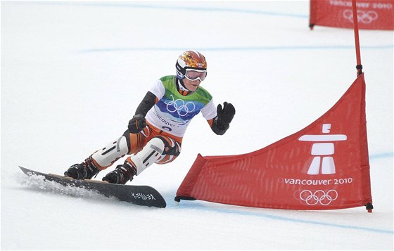 Nizozemka Nicolien Sauerbreijová vyhrála olympijský paralelní obí slalom.