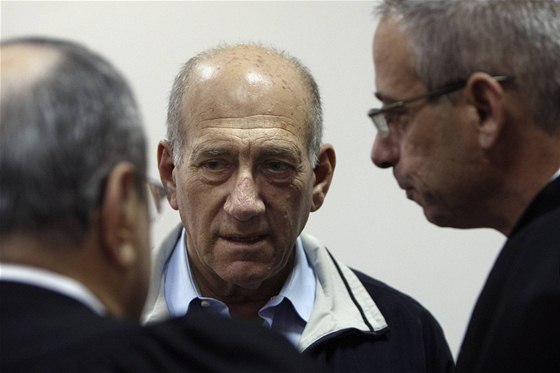 Bývalý izraelský ministerský pedseda Ehud Olmert (25. února 2010)