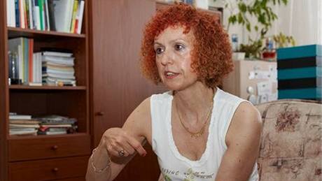 Psycholoka Ludmila írtková, dobrovolnice nevládní organizace Bílý kruh bezpeí.
