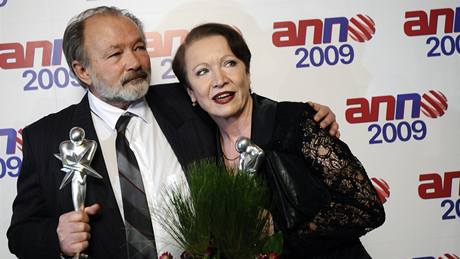 Rudolf Hruínský a Hana Maciuchová získali hlavní ceny v anket Anno 2010