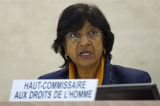 Komisaka pro lidská práva Navi Pillayová (4. bezna 2010)