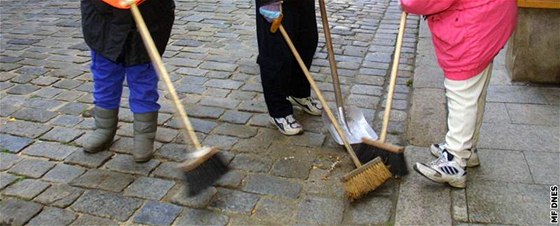 Brno trápí mnoství prachu v ovzduí. Pomoci by mohl astjí úklid ulic a výsadba zelen. Ilustraní foto