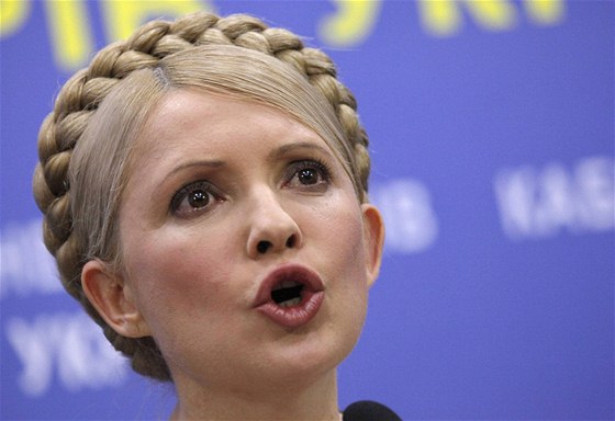 Ukrajinská premiérka Julia Tymoenková (2. bezna 2010)