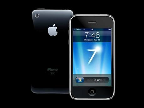 Windows 7 skin pro Apple iPhone/iPod touch