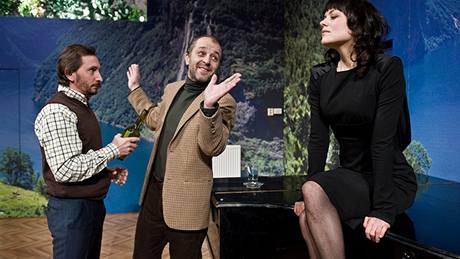 Z generální zkoušky Hedy Gablerové ve Švandově divadle Z generální zkoušky Hedy Gablerové ve Švandově divadle