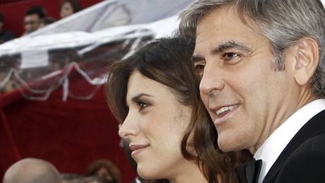 George Clooney a Elisabetta Canalisová na 82. udílení filmových Oscar