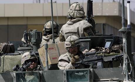 Jednotky ISAF v Kandaháru.