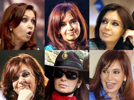 Cristina Kirchnerová. V minulosti první dáma Argentiny, dnes její prezidentka.