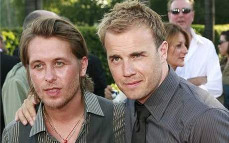 Mark Owen a Gary Barlow z Take That na premie filmu Stardust (2007)