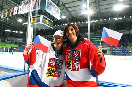Anna Kulkov (vlevo), Michaela Hubaov