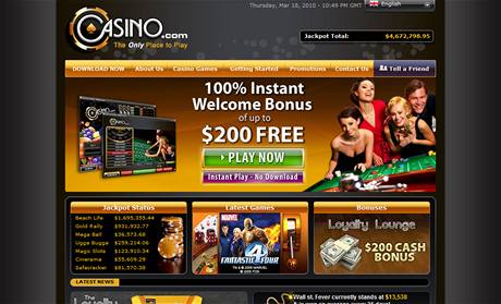 Casino.com prodno roku 2003 za 5,5 milion dolar