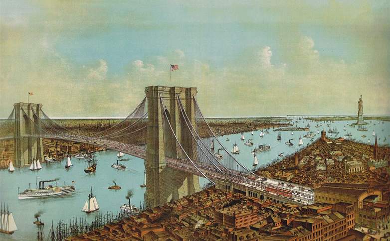 Most v roce 1882