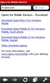 Opera Mobile 10 pro Windows Mobile
