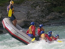 Norsko. Rafting na ece Sjoa