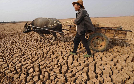 Jihozápad íny postihlo katastrofální sucho (bezen 2010)