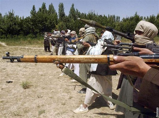 Afghántí talibanci. Ilustraní foto
