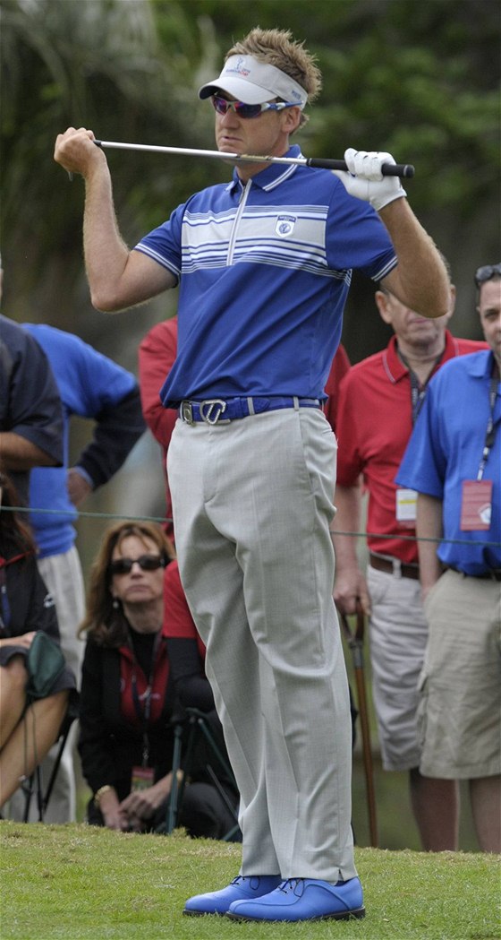 Ian Poulter z týmu Lake Nona, Tavistock Cup 2010, první den.