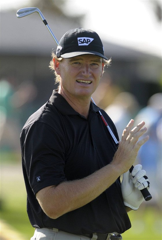 Ernie Els je v poslední dob ve form. Bude ji mít i na Masters?