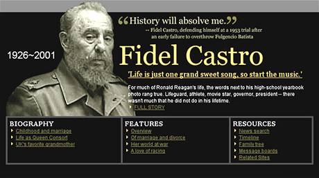 Nekrolog Fidela Castra
