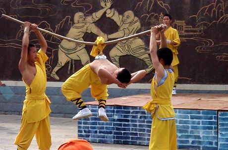 Ukzka dovednost mnich z kltera Shaolin