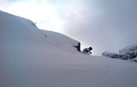 Rakousko, Nassfeld, freeride